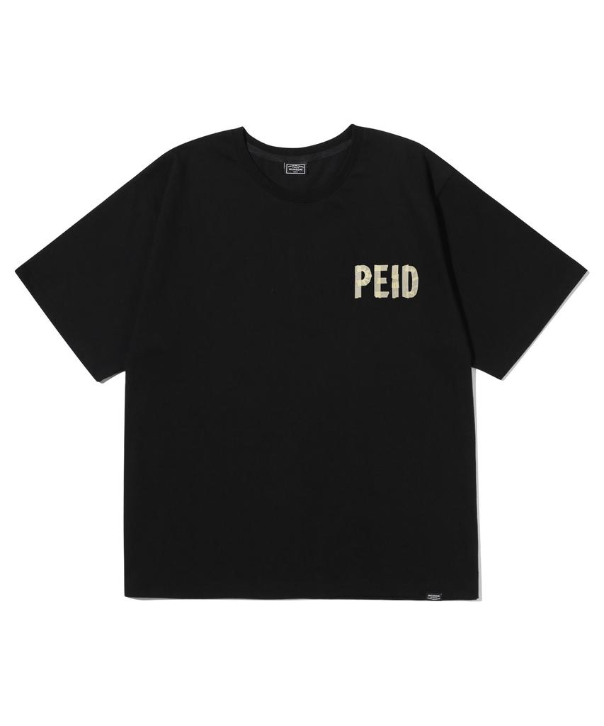 Peideu Pd Tape Short Sleeve T-Shirt Black