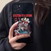 Band S-System of a D-Down Phone Case Black Soft Silicone TPU Phone Case For IPhone 11 12 13 14 15 16 17 Pro Plus Mini Max
