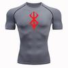 2025 Men's Quick-Dry Running T-Shirt: Breathable, Sweat-Wicking, Tight-Fit Gym Base Layer