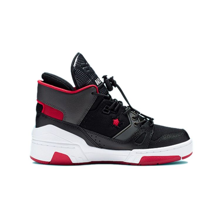 Converse ERX 260 Scarpe da Skate Alte Casual Resistenti per Bambini Sneakers per Bambini Nero Rosso 265219C