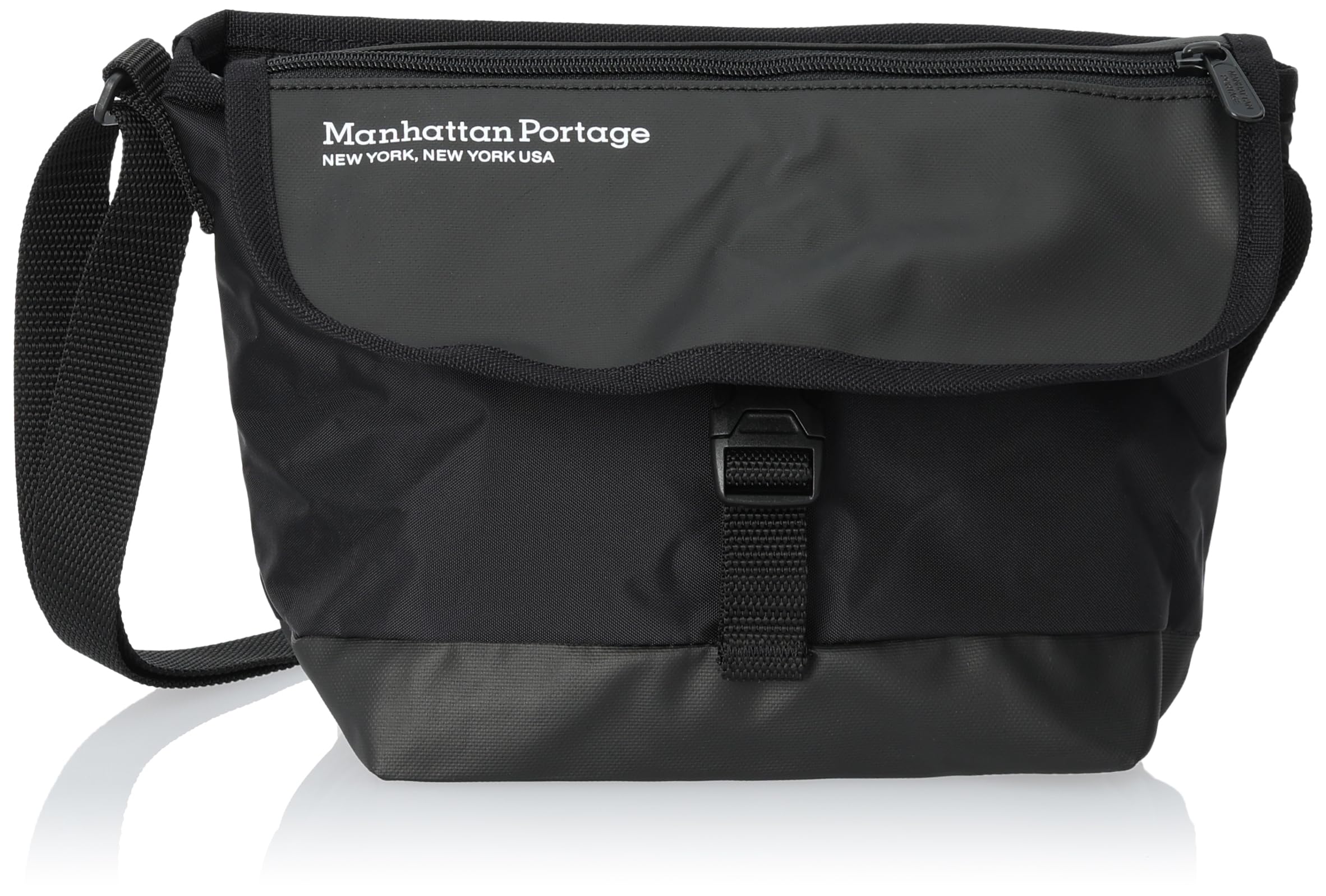

Genuine Messenger Bag MP1603EXPLOR Casual Messenger Bag EXPLOR Black [Manhattan Portage] [Official] чорний