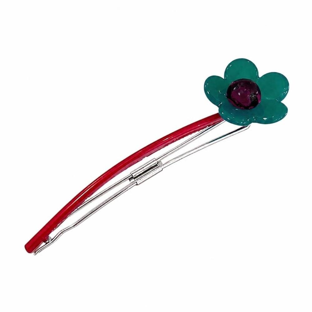 Non-Slip Horizontal Hair Clip Candy Color Clip Hairpin Sweet Hair Styling Tool  Back Head Updo