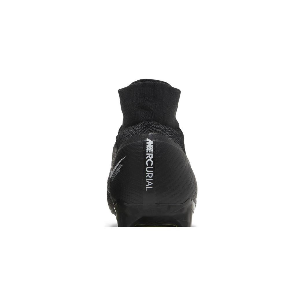 Nike Zoom Mercurial Superfly 9 Pro FG 'Black Volt' (Unisex) Black / Summit White / Volt / Dark Smoke Grey Soccer Shoes DJ5598 001