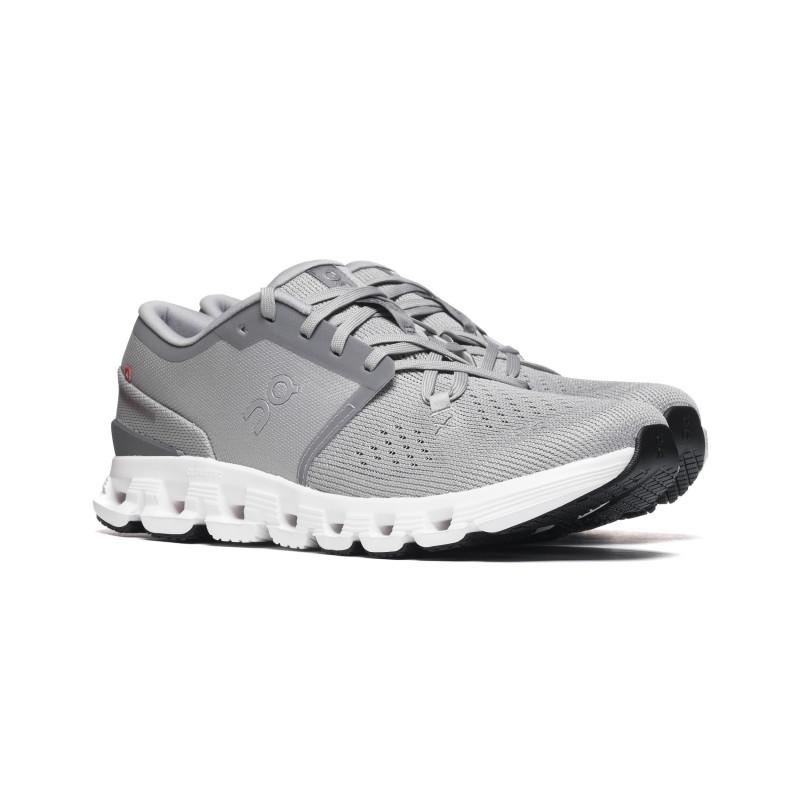 On Herren Grau Fitnessschuhe Cloud X 4 3Me30043228 43 - Bild 3