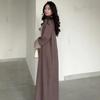 2025 summer, Europe and the United States close the waist and look thin, comfortable and versatile commuter long-sleeved crew neck cape top and pants