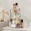Make-up, Parfüm, Kosmetik-Organizer, Hautpflege, drehbarer Waschtisch, getrennte Fächer, 2-stufiges drehbares Display