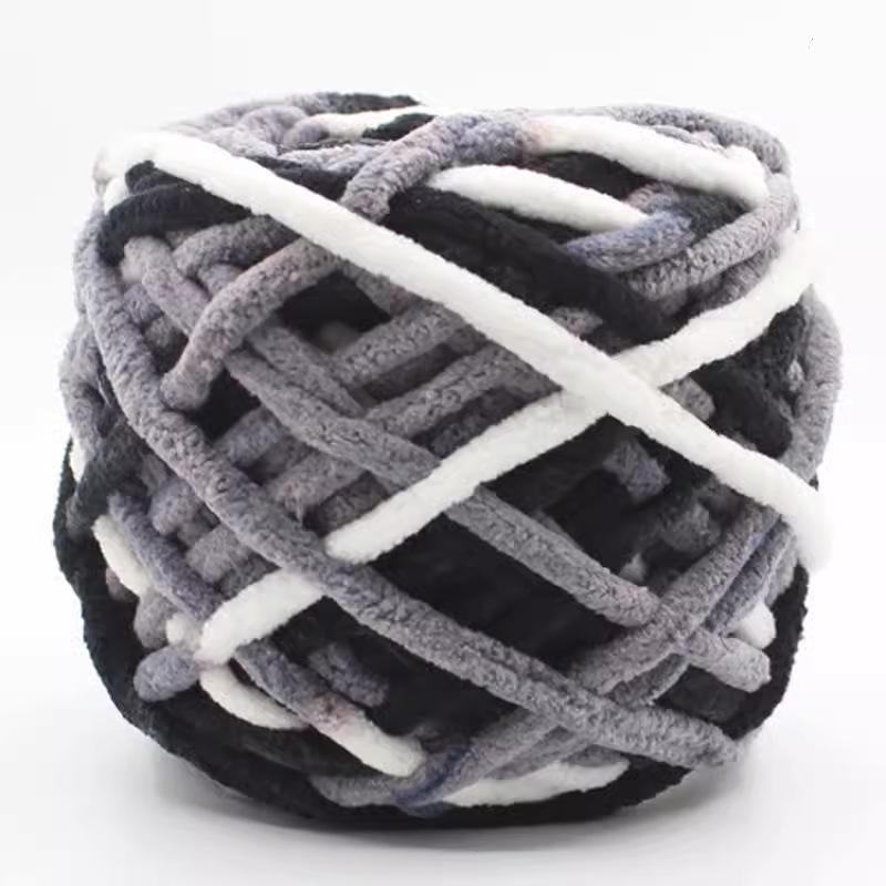 Ice Bar Hand-Woven DIY Kit: Slippers, Blankets, Knit Scarves, Hats - Thick Wool Yarn