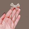 1pc Fashion Chinese Style Hollow Bow U-Shaped Hairpin Fairy Girls Hair Accessories Simple Updo Hairpin Ancient Style Headdress