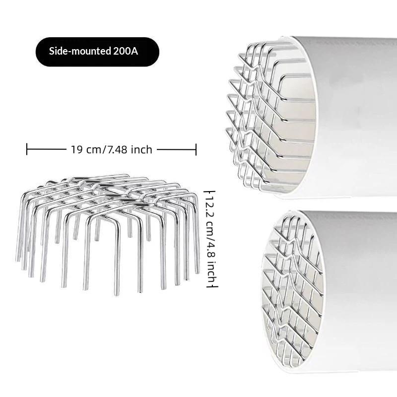 Roof Gutter Floor Drain Filter Anti-blocking Drainage Cover Rust Proof Suitable for Balcony Patio Garden Outdoor Use