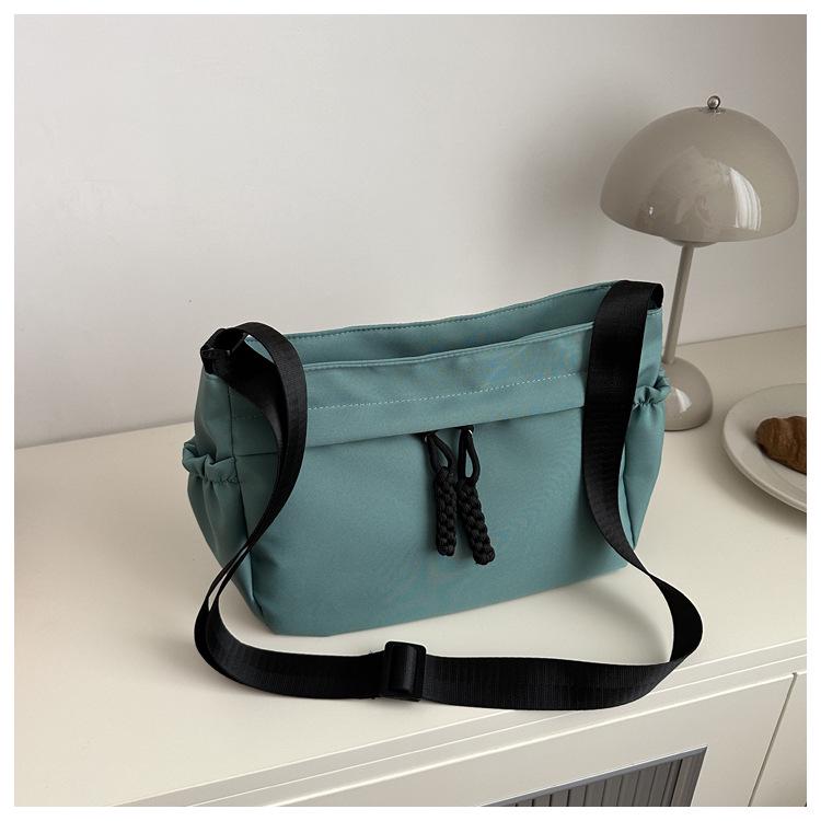 

Женский тоут из ткани Оксфорд 2024: Легкая, модная холщовая сумка через плечо/кроссбоди зелёный