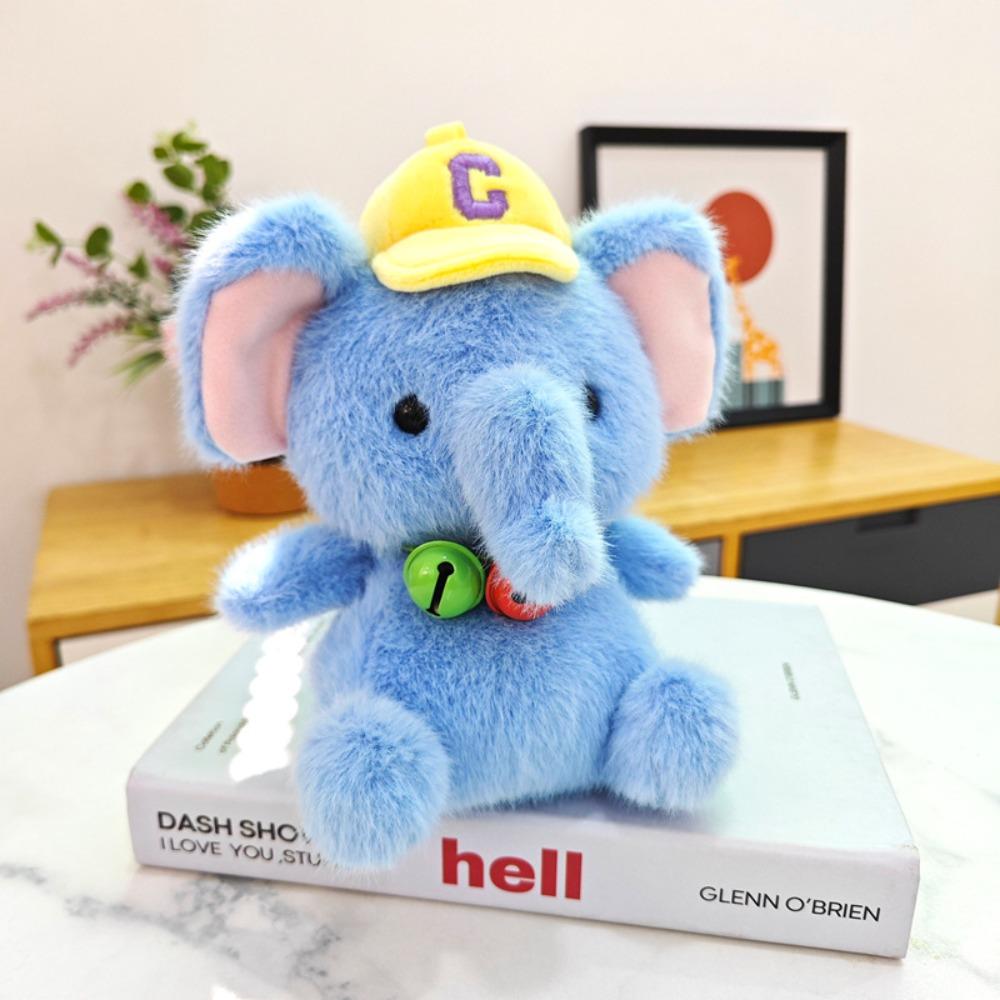 Elephant Panda Plush Toy Raccoon Rabbit Plush Doll Hat Capybara Doll  Kids Birthday Christmas