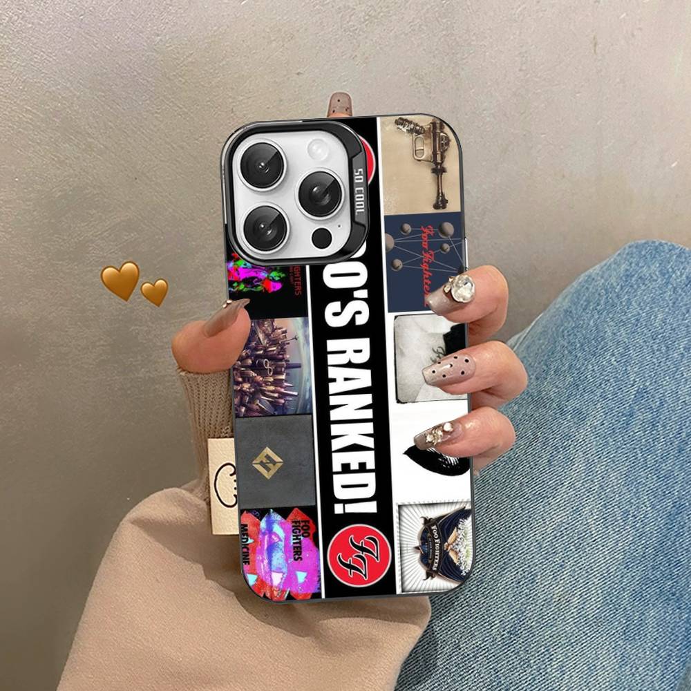 

Band F-Foo F-Fighters Classic Rock Phone Case For IPhone 16 15 14 13 12 11 17 Pro MAX Plus Pro Matte Shockproof Cover iPhone 15