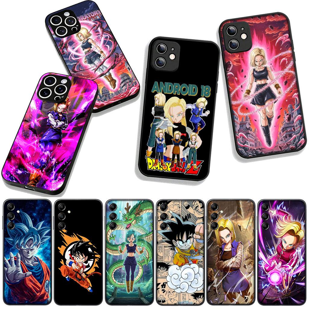 Android 18 Dragon Goku Ball Z Case for Motorola Moto Edge 70 60 Fusion 40 NEO Pro G Stylus G56 G96 G71 G73 G52 G41 G42 G50 G51