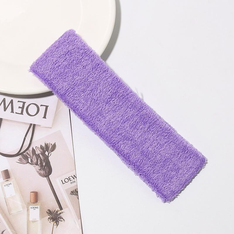 New Pure Cotton Fashionable Sports Headband Sweat Absorbing Unisex Headband High Elasticity Soft Hair Accessory Yoga Headband