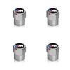 4Pcs Car Wheel Tire Valve Caps Air Stem Covers Accessories For BMW E46 E39 E90 E60 E36 F30 F10 E34 E30 F20 E92 M3 M4 M5 X5 X6