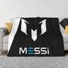 Numer 10 Blanket Cover Fleece Football Soccer Warm Throw Blankets for Bedroom Sofa Bedroom Quilt