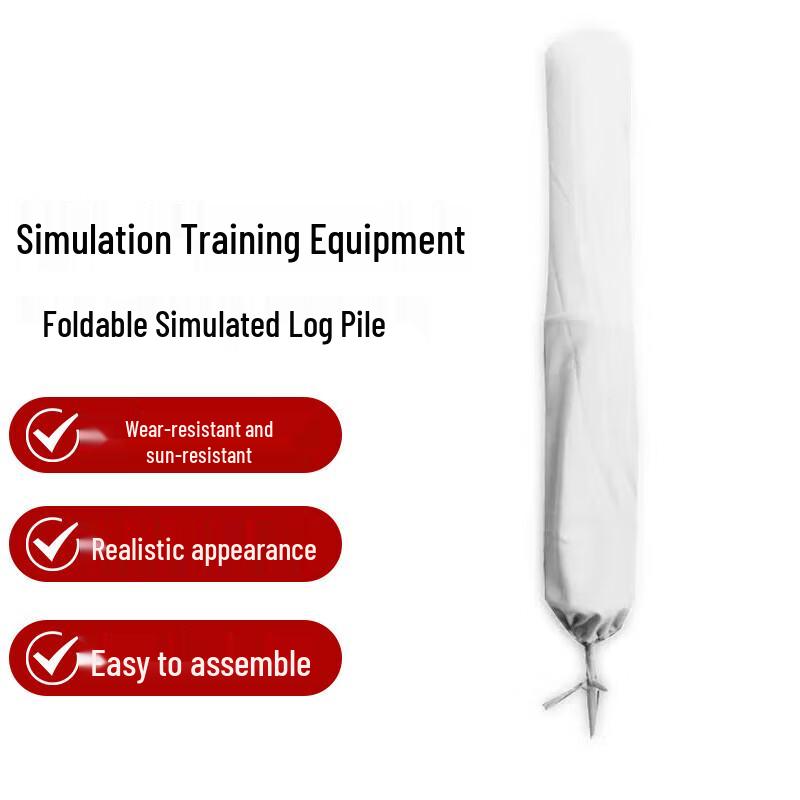Simulated Anti-Tank Foldable Log Pile