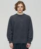 Pinned Look Wool Boucle Yarn Pullover (Ash Gray)