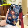 Durable Protective Phone Case For Sony Xperia5 IV Phone Holder Lanyard Shockproof Waterproof Ring Anti-dust Fashion