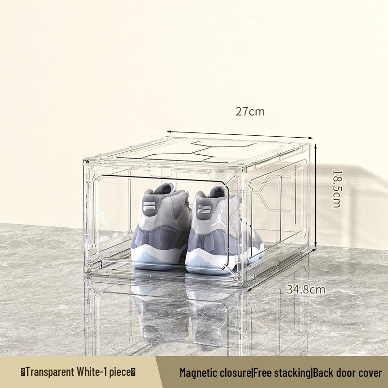 Transparent Six-Sided Hard Plastic Shoe Box with Anti-Oxidation for Sneaker Display