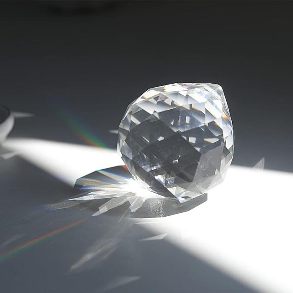 2pcs Clear Crystal Lamp Ball Prism Rainbow Sun Catcher Wedding Decor Home Wedding Party Decoration Ornament