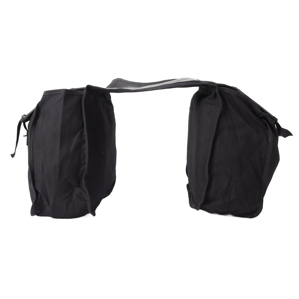 Fahrrad Gepäckträger Tasche Tragbar Große Kapazität Fahrrad Rücksitz Tasche für Outdoor Schwarz