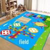 Children's Playroom Cartoon Carpet and Reading Mat