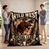 Wild West Rodeo Blanket for all seasons blanket lunch break throw gift