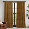 Sage Green Velvet Curtains 84 Inches, Room Darkening Super Soft Velvet Drapes with Pleat Tape for Living Room