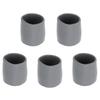 5 Pcs Crutch Tips Thick Rubber Single Angle Cane Foot Cane Walking Stick Crutch Foot Pad