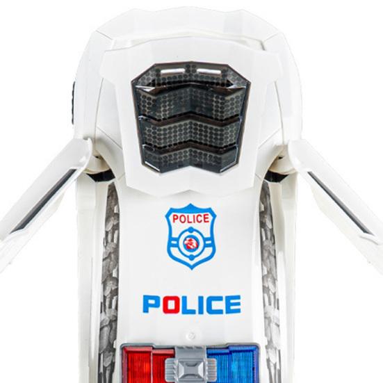Electric Dancing Police Car Automatic Obstacle Avoidance Smallest Detail Kids Toy Rescue Emergency Cop Electric Car Toy for Kids