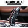 1 PC Car Gear Shift Head, ABS Carbon Fiber Pattern Shift Knob Cover Sticker, Replacement Decorative Accessories, for BMW 3 Series GT5 Series 1 Series