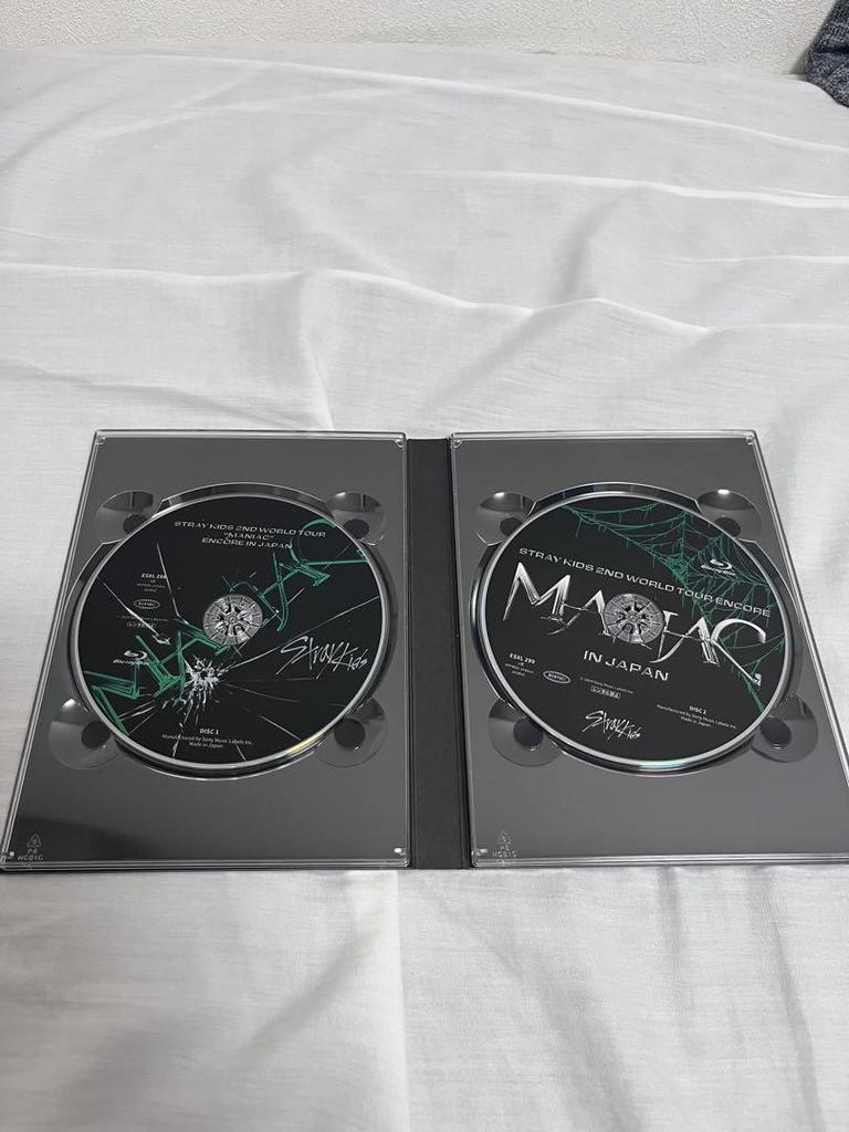 [USED] Stray kids MANIAC ENCORE IN JAPAN BluRay