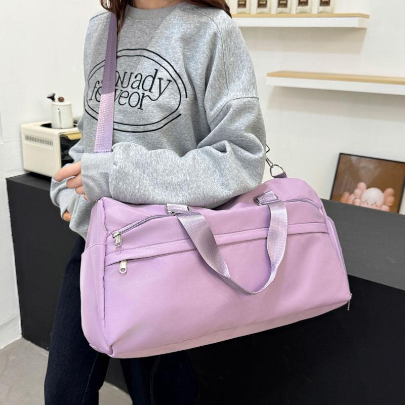 Women's wet and dry separation fashion sports fitness bag leisure large capacity portable simple outdoor business travel bag