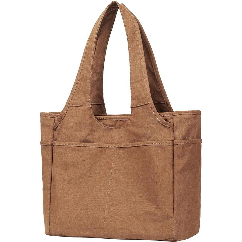 Trendy Portable Oxford Cloth Women's Cloth Bag, Casual Multi-pocket Large-capacity Travel , Waterproof Shoulder Bag SG