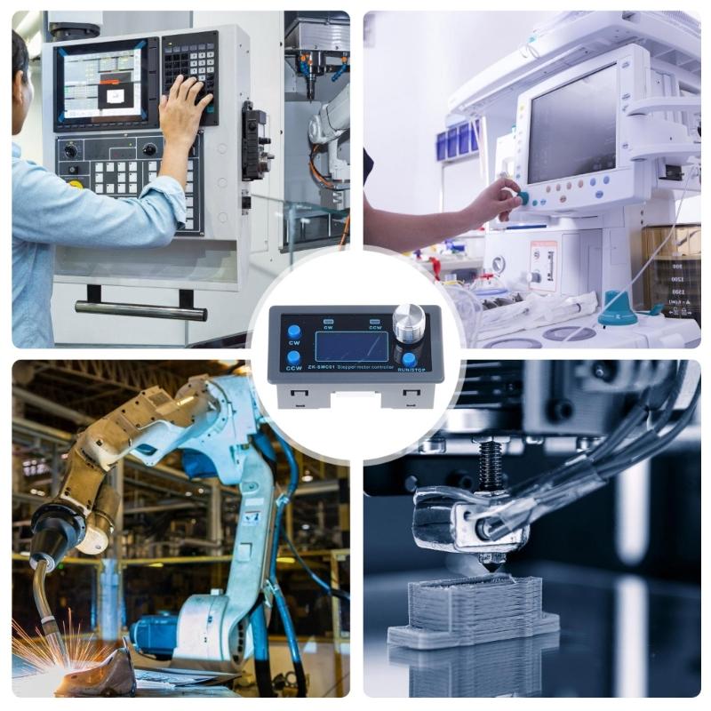 Industrielles Schrittmotor-Steuerungsmodul: Anpassbare Bewegungsparameter und Speicherfunktion für Einzelanwendungen