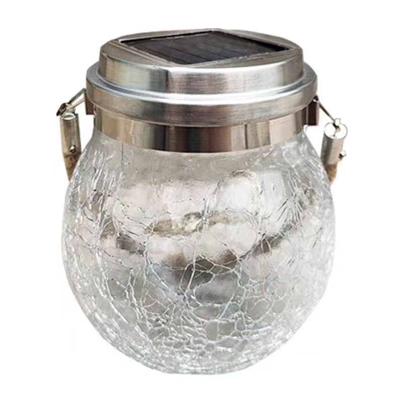 

Solar Energy Crack Large Hanging Ball Balcony Landscape Decoration Waterproof Courtyard Light Hanging Ball Turns on Automatically When It Gets Dark Warm light