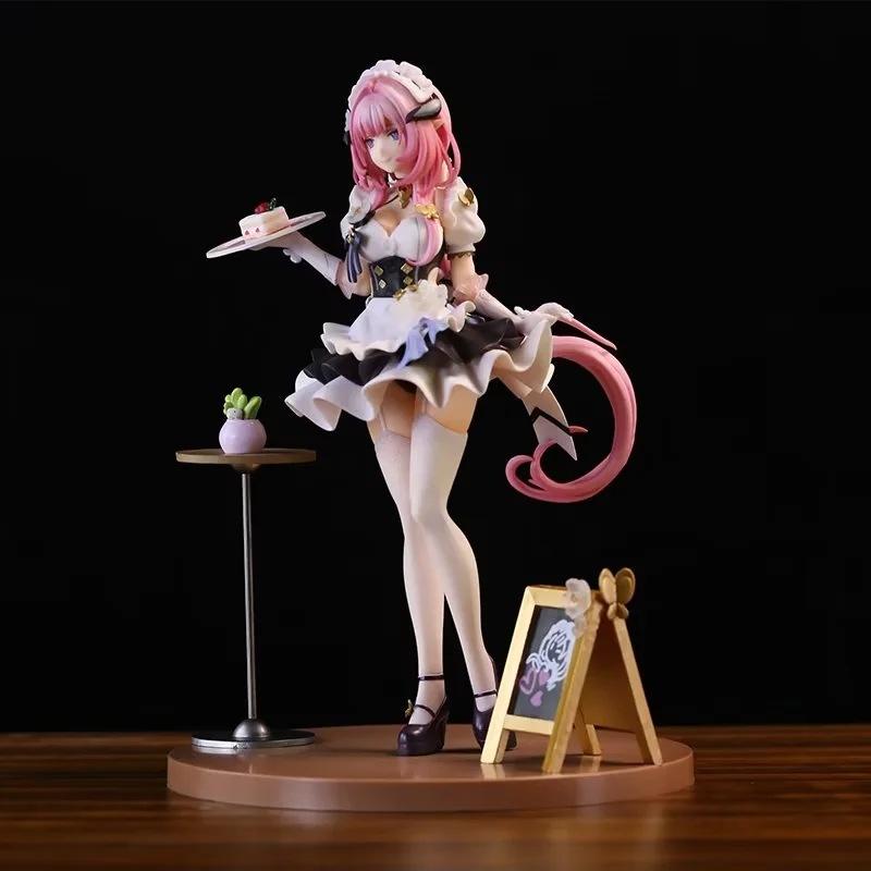 Honkai Impact Elysia Figure Sweetheart Kiana Kaslana Captain Collection Desktop Ornament Decoration Pvc Model Gift Toys