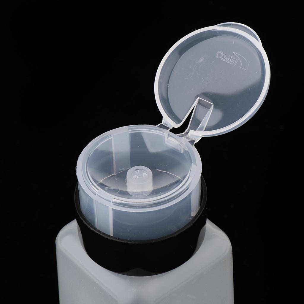 Cleaning Makeup Remover Empty Liquid Dispenser 250ml Bottle