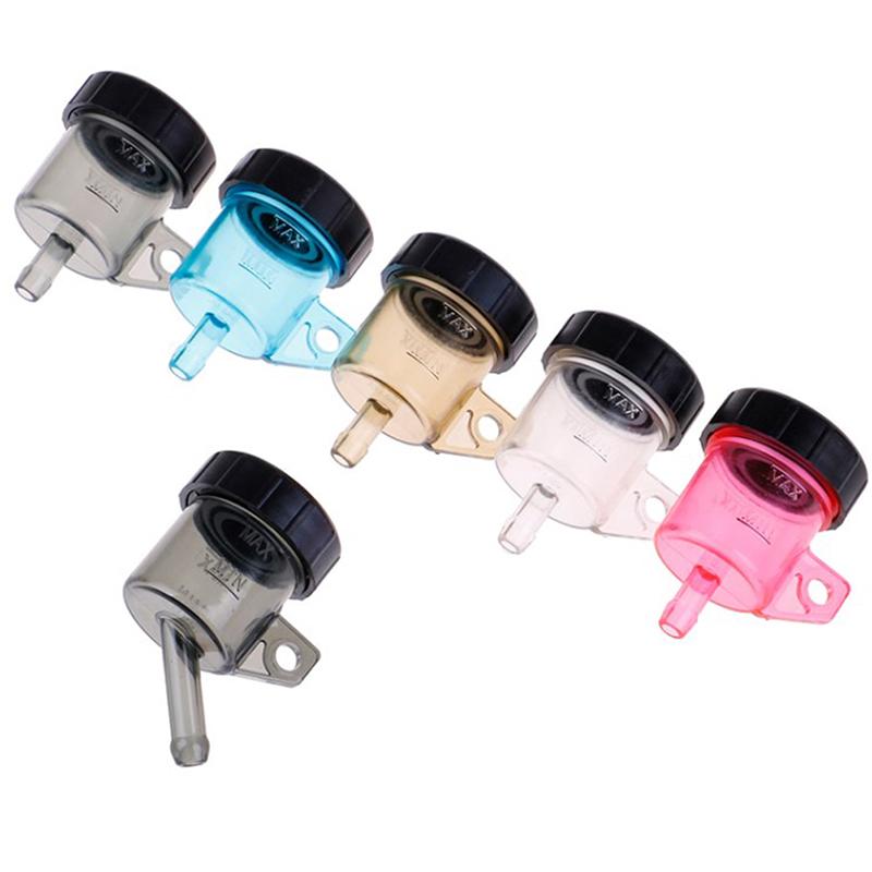 Motorcycle Front Brake Fluid  Push Up  Tank Oil Fluid Cup