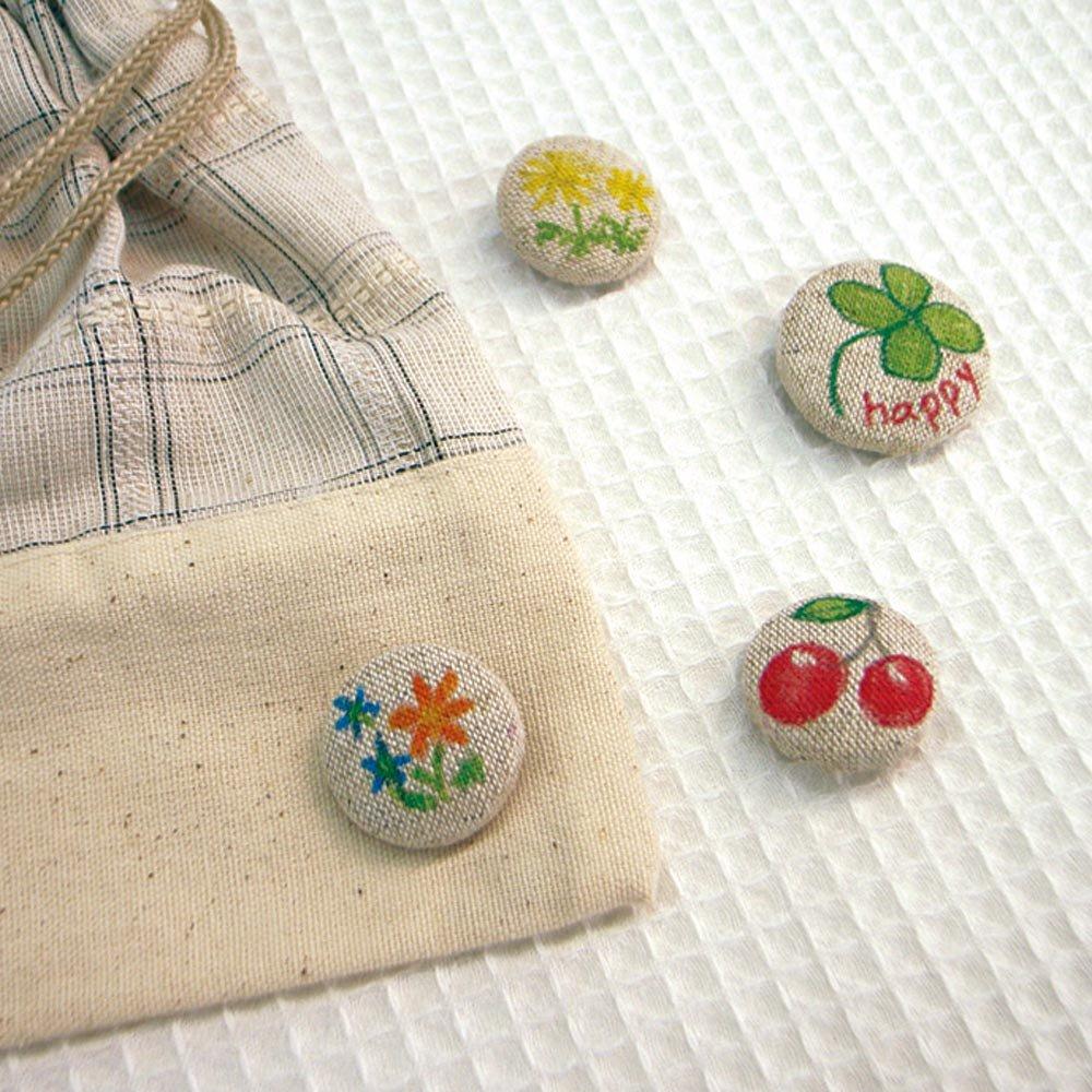 Kuretake ZIG Cor para Tecido Tecido 12 Caneta à Base de Água, Cores, TC-4000A/12V