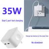 35W Dual Type-C PD Fast Charger for iPhone 13 and Tablet Devices