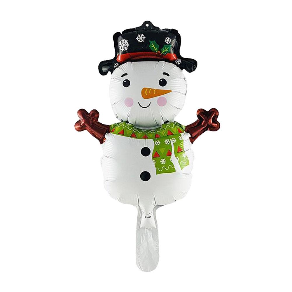 Christmas Cartoon Balloons Festive Shaped Balloon Santa Claus for Home