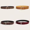 Vintage Mad Mad Stil Breiter Gürtel Für Damen Herren Taillenformer Mit Quadratischem Druckknopf Für Lässige Street Fashion