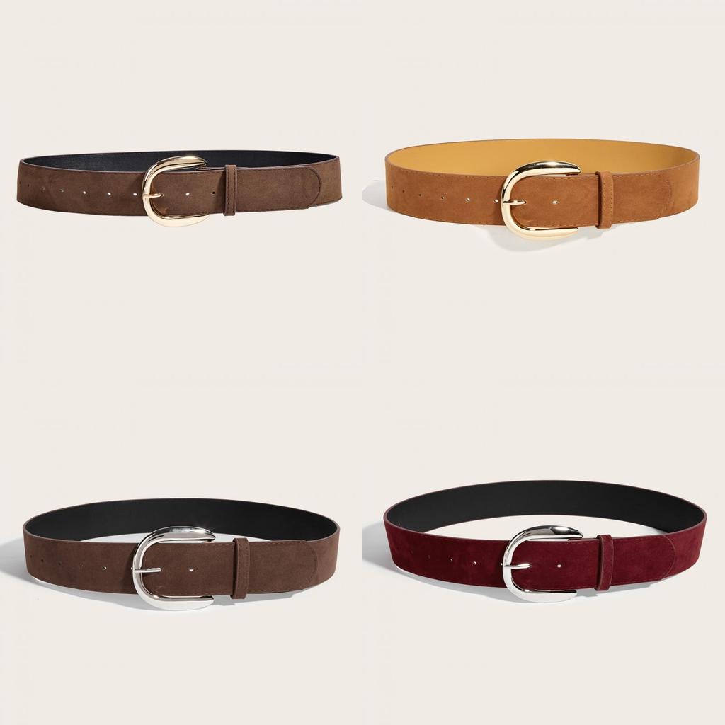 Vintage Mad Mad Stil Breiter Gürtel Für Damen Herren Taillenformer Mit Quadratischem Druckknopf Für Lässige Street Fashion