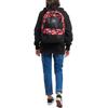 Vans Floral Print Hoodie With Long Sleeves Women Tops Black VN0A5LK2BLK