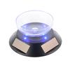 Solar Propelled Jewelry Display Stand 360 Degree Whirling Display For Necklaces Earrings Light Activated Auto Wheel ABS Substance