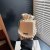 Elegant Summer Bucket Bag Fashionable Simple Crossbody Purse For Women In Black Pink Blue Khaki And White