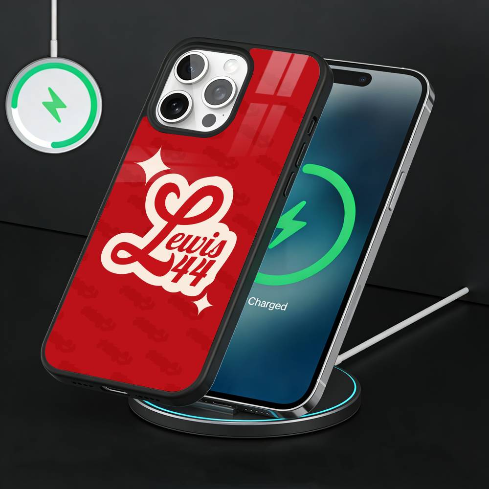 44 L-Lewis H-Hamilton-S Phone Case For iPhone17,16,15,14,13 Plus,Pro Max Magnetic For Magsafe Wireless Charging