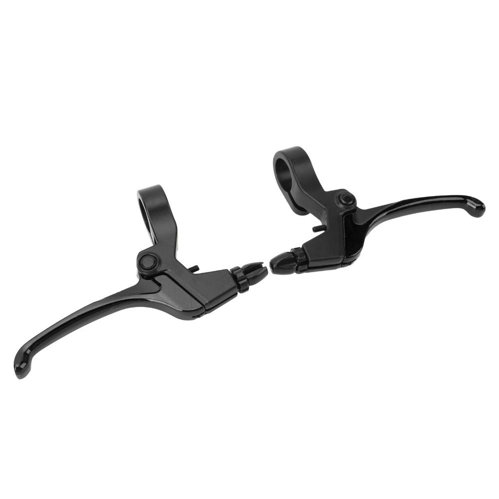 1 Pair 22.2 Diameter Bike Brake Lever Black Bike Brake Level Handles Bike Maintenance